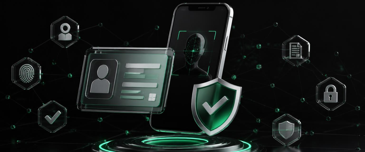 3D verified social account identity with biometric scan and authenticity protection